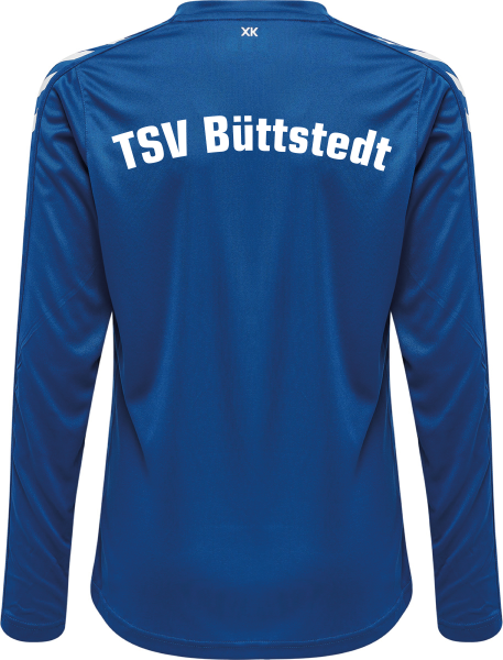 Kinder Trainingsshirt Langarm TSV1914 - Hummel Core XK Poly Shirt L/S - True blue